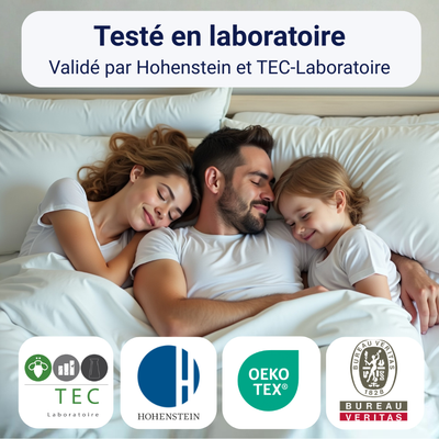 Housse matelas anti-punaises de lit