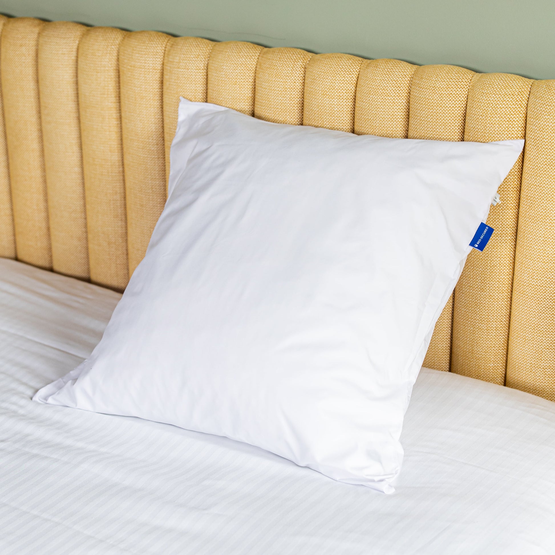 Housse oreiller anti punaises de lit, tissu français respirant et garantie 10 ans.