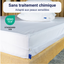 Housse anti-punaises de lit pour matelas Bed-Secure® en tissu Microtext® hypoallergénique, sans traitement chimique, fermeture à glissière intégrale, certifiée OEKO-TEX® Standard 100