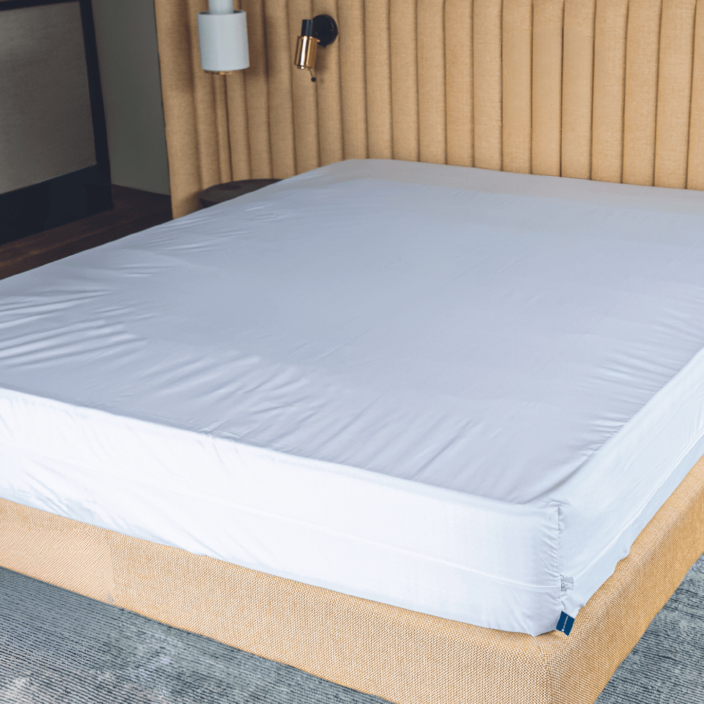 Housse à matelas anti punaises de lit, tissu français, sans traitement chimique et garantie 10 ans.